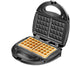 Waffle & Sandwich Maker - 2-in-1 Waffle Iron Panini Press Toaster Breakfast Machine