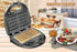 Waffle & Sandwich Maker - 2-in-1 Waffle Iron Panini Press Toaster Breakfast Machine