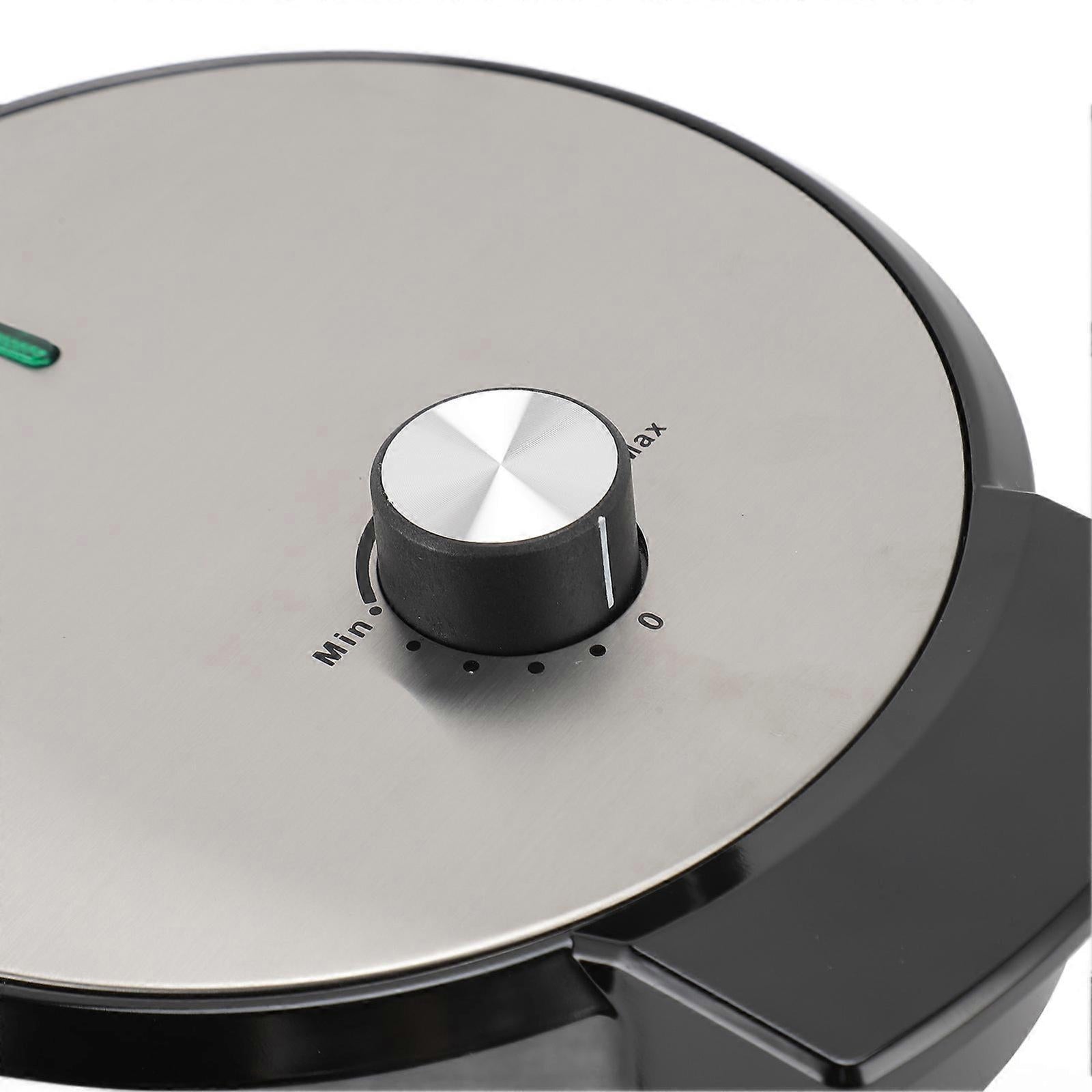 1000W Waffle Maker - Dual Sided Adjustable Temperature Nonstick Breakfast Waffle Machine