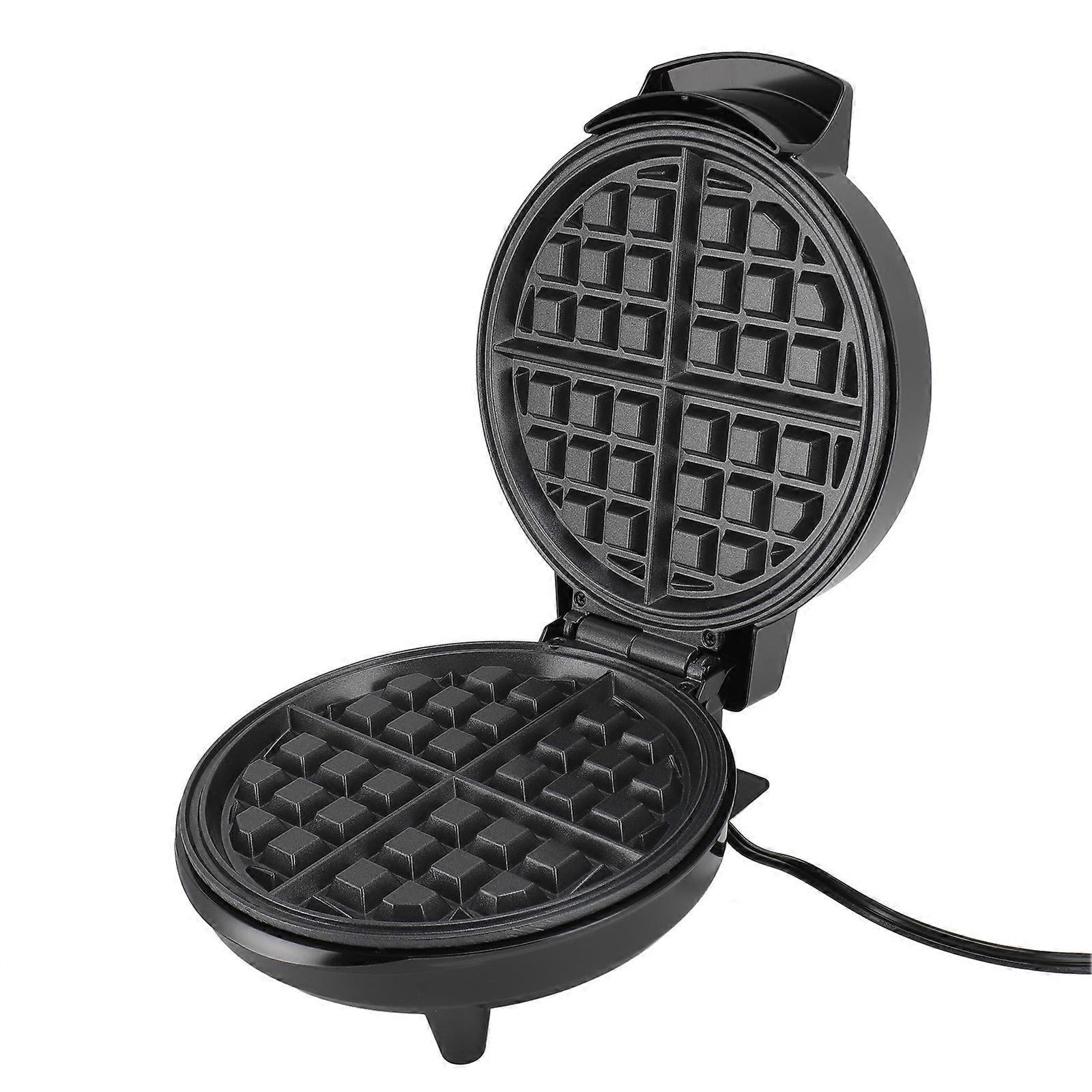 1000W Waffle Maker - Dual Sided Adjustable Temperature Nonstick Breakfast Waffle Machine