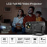 Mini Home Cinema Projector, Native 1080P, 4K Supported