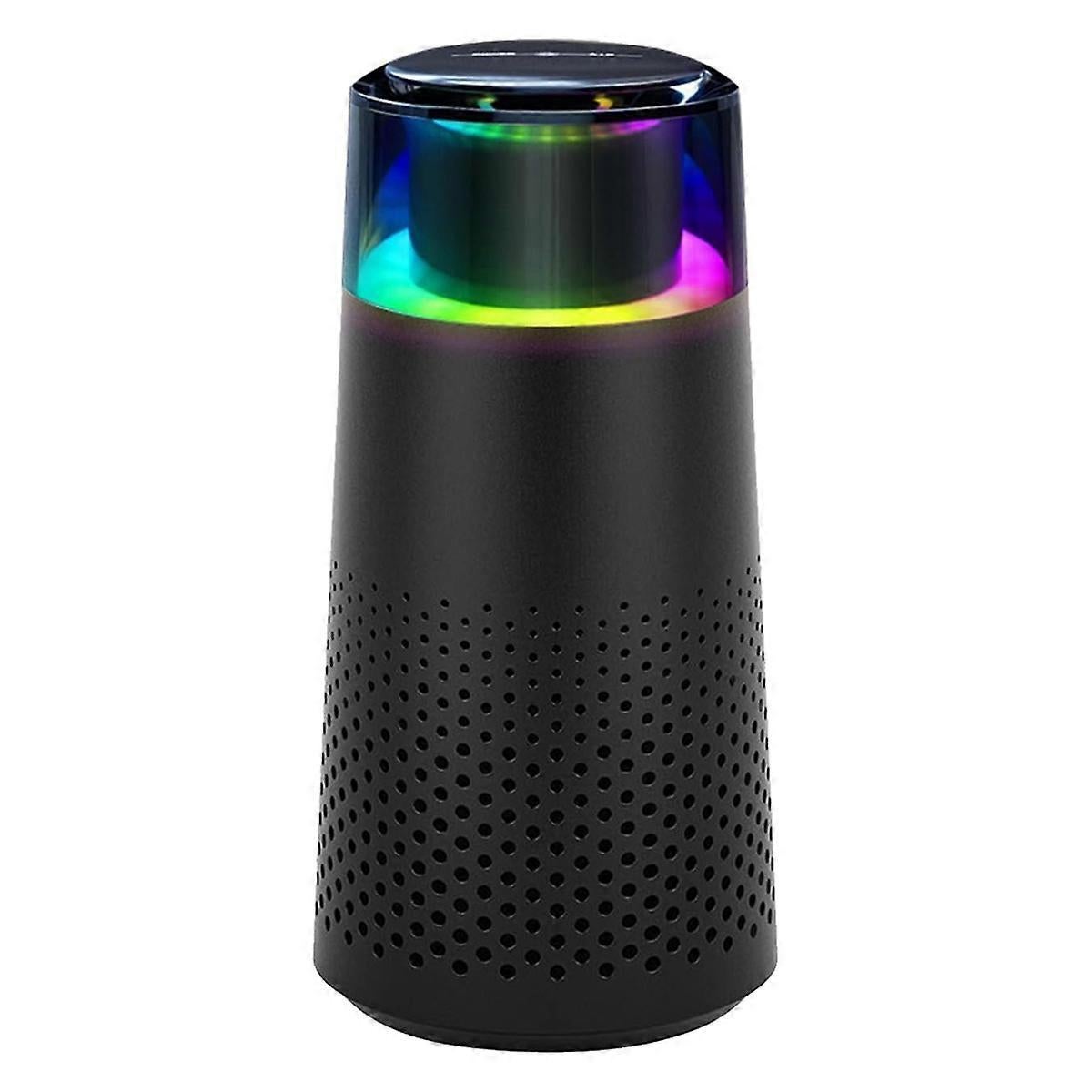 Mini Air Purifier with HEPA Filter for Small Spaces, Black