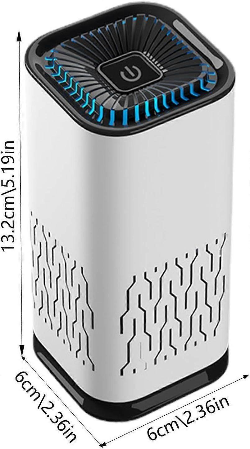 Car Air Purifier Ionizer with Filter | Small Negative Ion Generator for Car Use