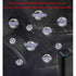 Air Ionizer Purifier for Car, Bedroom or Bathroom - Black Dashboard Unit
