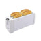 Multifunctional 4-Slice Breakfast Toaster - White