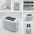 Multifunctional Sandwich Maker Breakfast Toaster - White