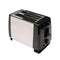 2-Slice Wide Slot Stainless Steel Toaster, Home Breakfast Machine