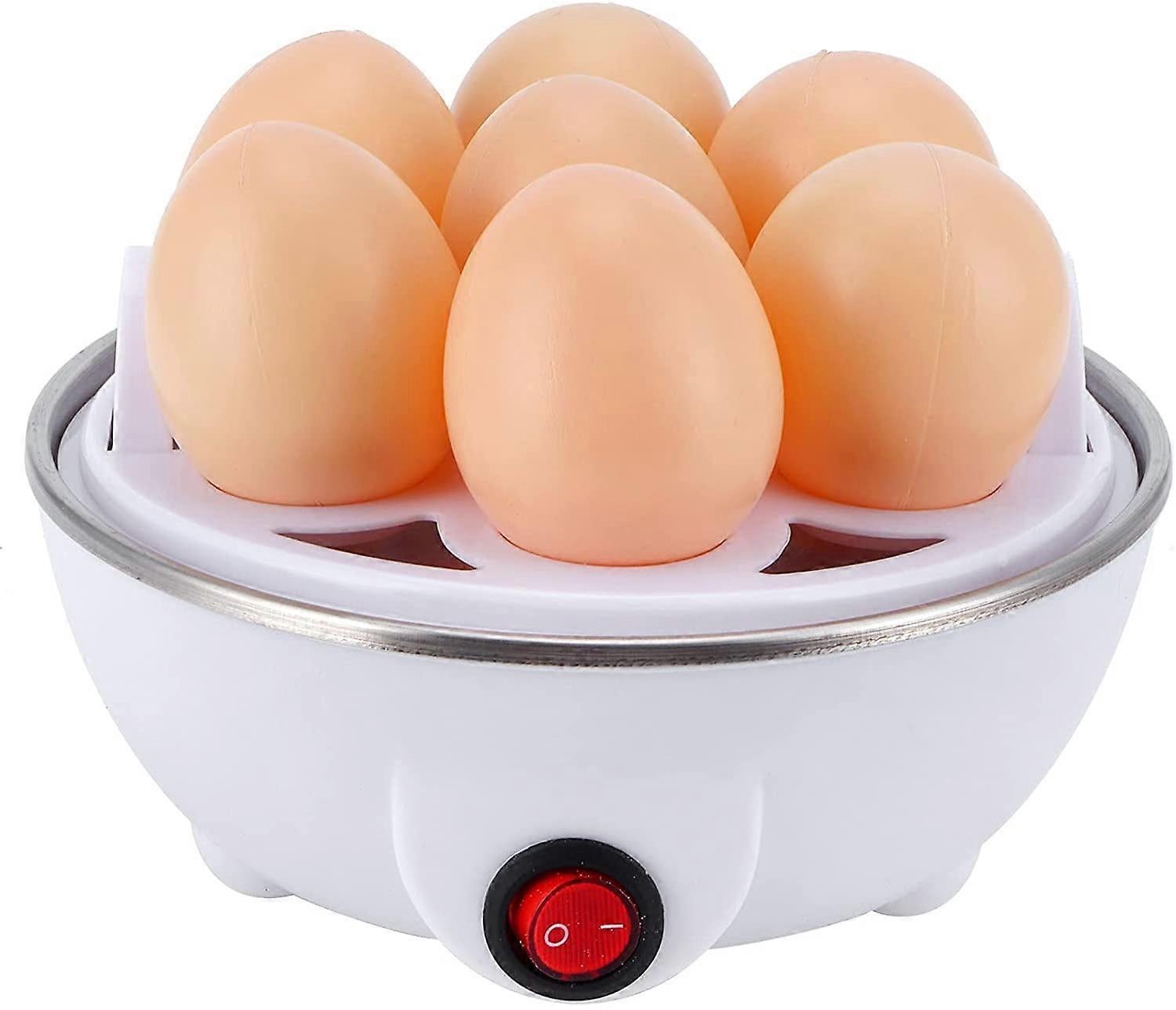 7-Egg Capacity Electric Rapid Egg Cooker, Mini Steamer
