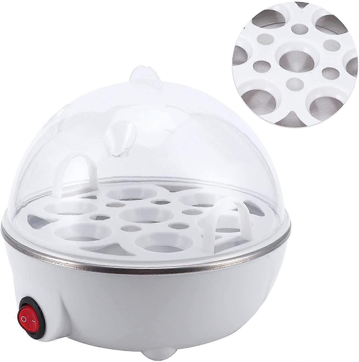 7-Egg Capacity Electric Rapid Egg Cooker, Mini Steamer