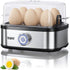 400W Compact 6-Egg Electric Cooker, Easy-Peel Design