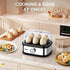 400W Compact 6-Egg Electric Cooker, Easy-Peel Design