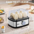 400W Compact 6-Egg Electric Cooker, Easy-Peel Design
