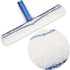 Window Cleaning Kit, Squeegee with Microfiber Cloth & Rubber Lip
