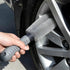 2pcs Wheel Cleaning Brush Set for Car, Tire & Motorcycle Rims