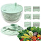 Pump Salad Spinner and Dehydrator, Multi-Use Vegetable Dryer