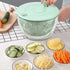 Pump Salad Spinner and Dehydrator, Multi-Use Vegetable Dryer
