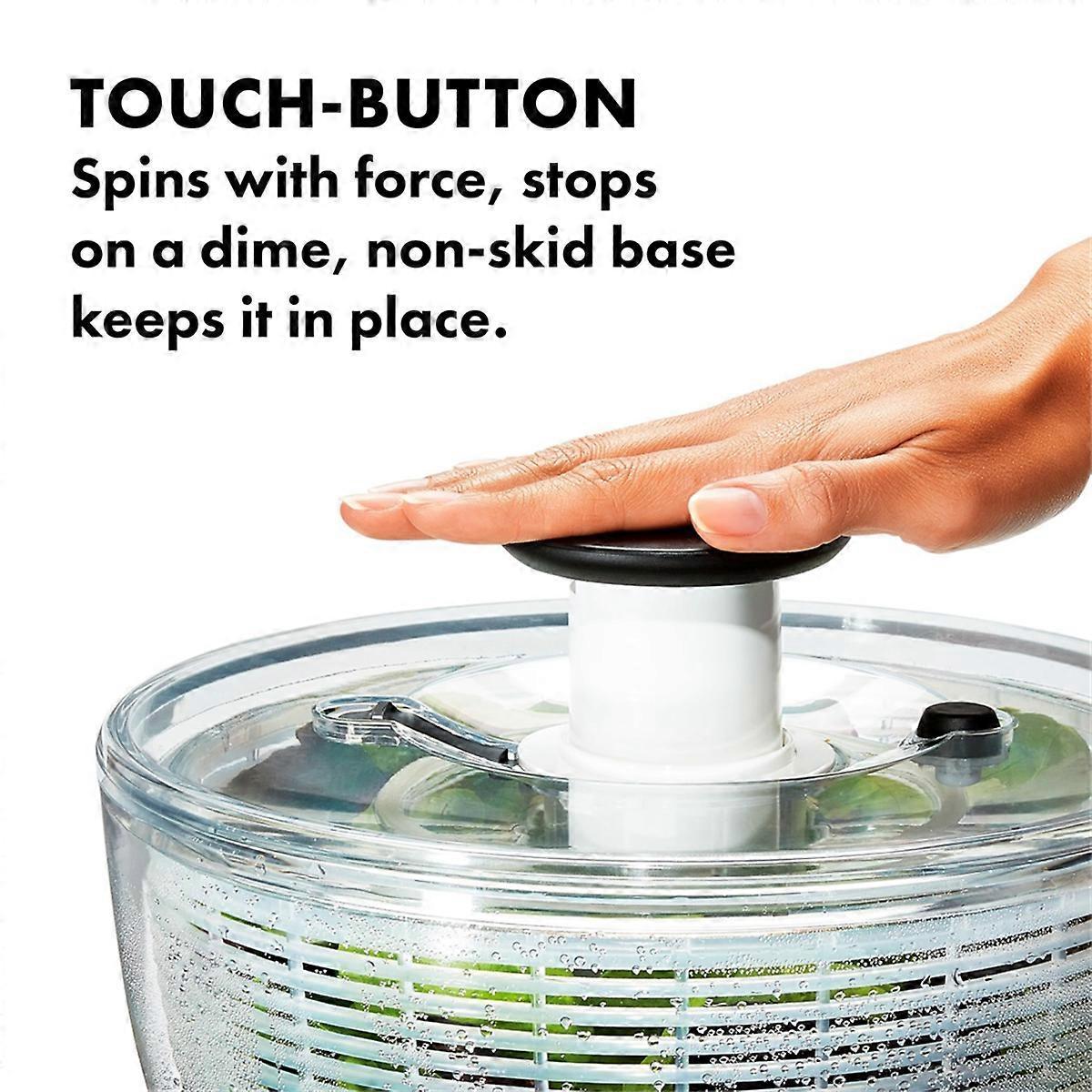Manual Salad Spinner and Dehydrator, Large Vegetable Dryer
