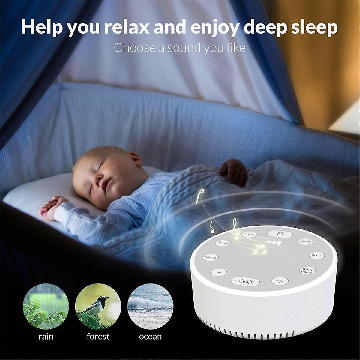 USB Rechargeable Babies White Noise Machine Sleep Sound Device