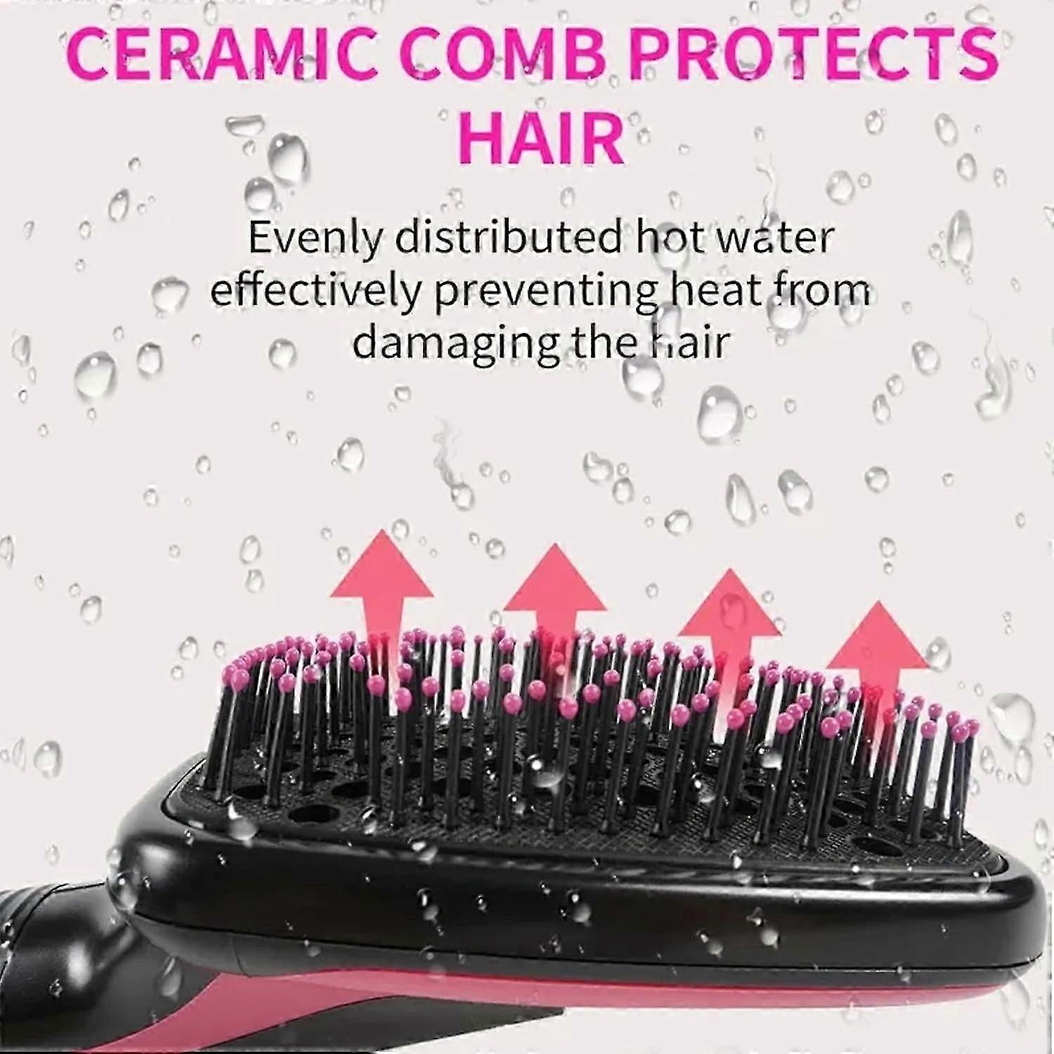 One-Step Hair Dryer Brush Styler Blow Dryer with Comb