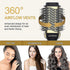 Negative Ion Hair Dryer Brush Styler Anti-Frizz Blow Dryer