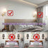 Battery Operated Wall Sconces Set of 2, Rechargeable Cordless LED Lights