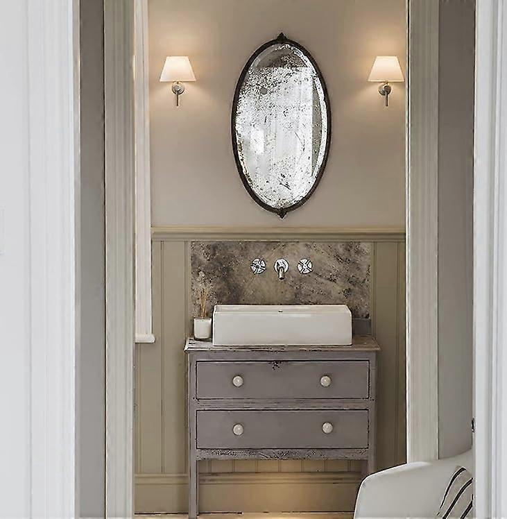 Battery Operated Wall Sconces Set of 2, USB Rechargeable Wireless Lamps, Remote, Linen Shade