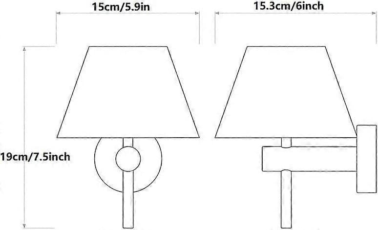 Battery Operated Wall Sconces Set of 2, USB Rechargeable Wireless Lamps, Remote, Linen Shade