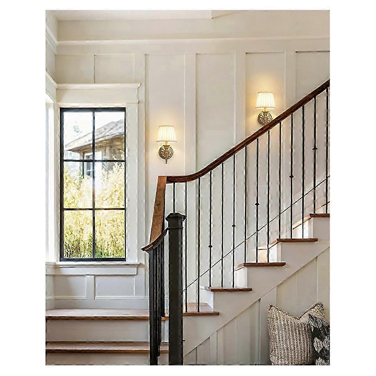 Battery Operated Wall Sconce Light Set of 2