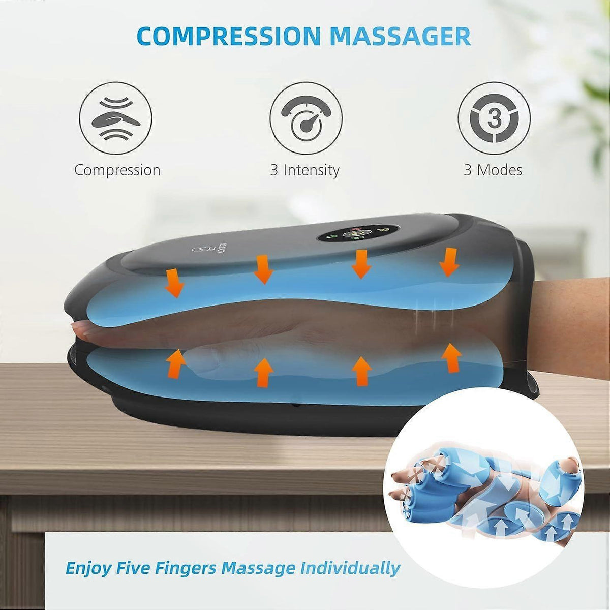 Smart Hand Massager with APP Control, Wrist & Finger Therapy Machine
