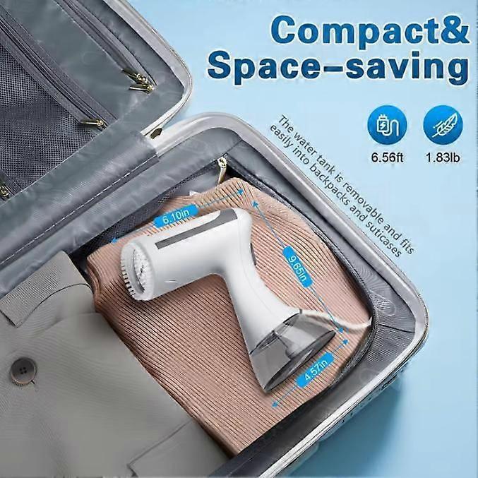 1500W Handheld Garment Steamer 300ml Detachable Tank Portable Clothes Steamer