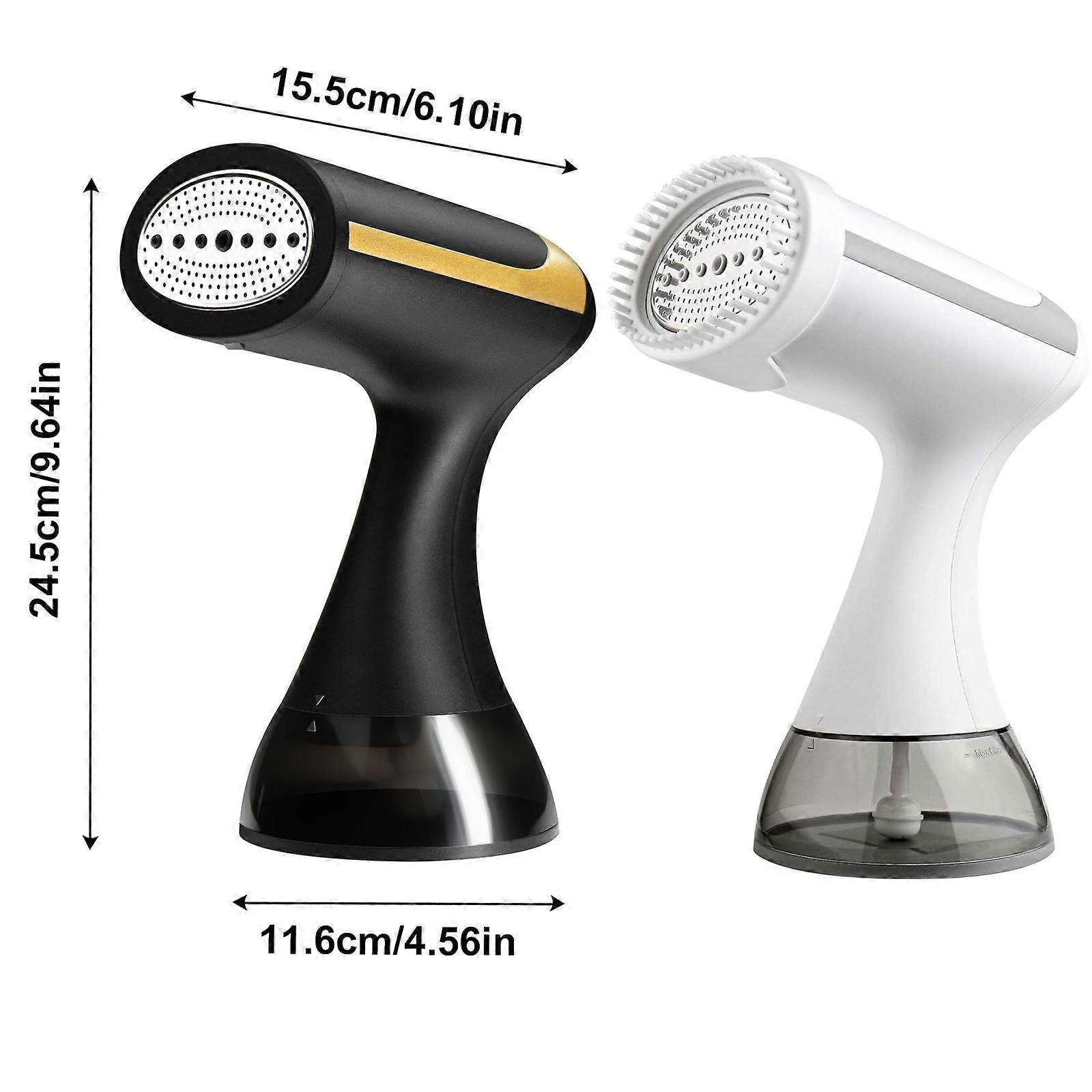 1500W Portable Garment Steamer 350ml Fabric Steamer for Clothes Home Travel Use