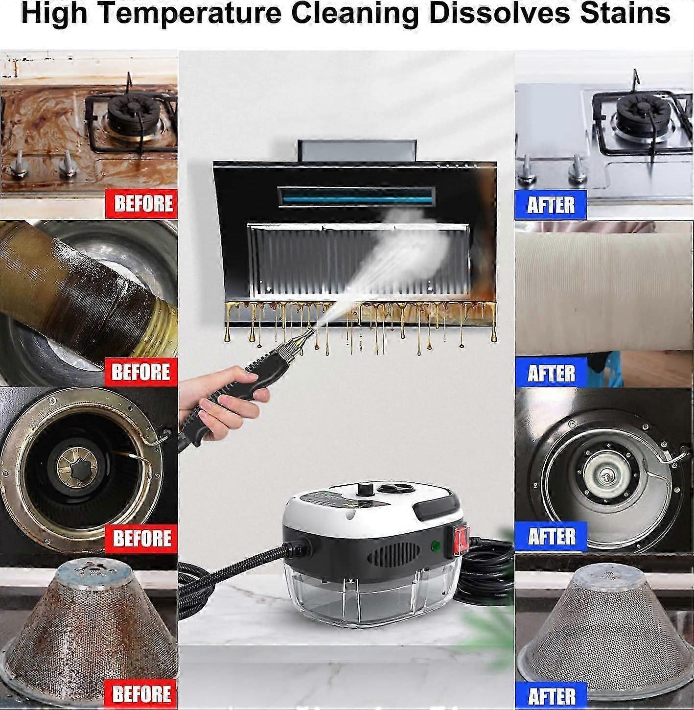 2500W Handheld Steam Cleaner for Home Use Portable Cleaning Steamer