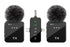 3 in 1 Microphone for iPhone/Android/Camera Mini Microphone ireless Lavalier Microphone for Record Interview Vlogs YouTube Tiktok
