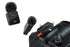 3 in 1 Microphone for iPhone/Android/Camera Mini Microphone ireless Lavalier Microphone for Record Interview Vlogs YouTube Tiktok