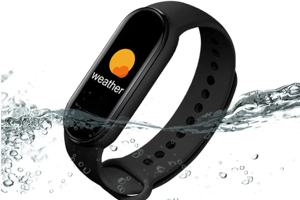 Bluetooth Smart Fitness Bracelet Heart Rate Monitor Watch Wristband Fitness Tracker Health Tracker with Sleep Tracker for Women Men