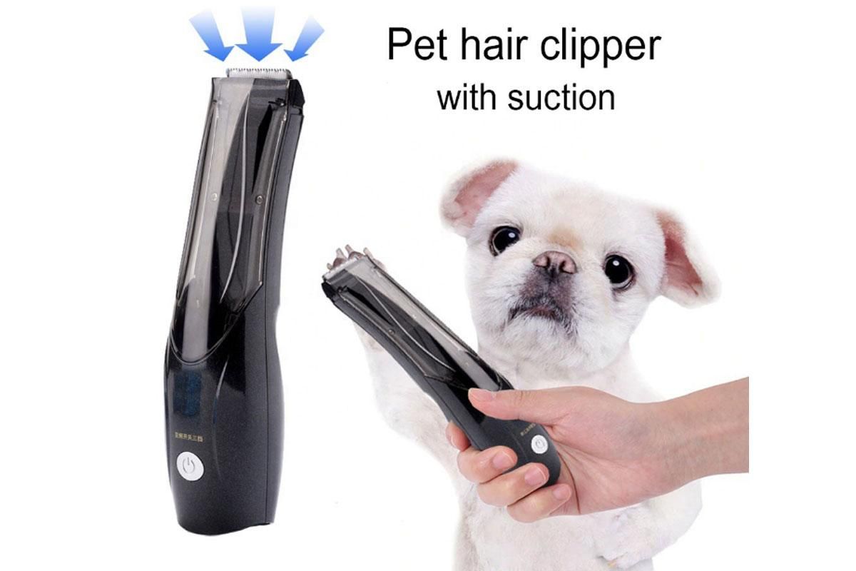 Pet Vacuum Hair Clipper Dog Shaver Clipper 3 Speed USB Electric Pet Razor Low Noise Pet Trimmer Rechargeable Cordless Pet Shaver