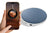 Under‑Pillow Speaker – 92mm Bluetooth 5.4, White Noise, Linen Cover (Blue)