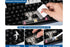 32-in-1 Multi-Functional Cleaning Kit for Electronics inlcuding Headphones Keyboard Cleaning Kit Earbud Cleaner Pen