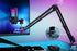 USB Gaming Microphone Kit for PC Gain Control with Pop Filter Boom Stand