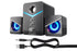 Audio Desktop Wired Desktop Laptop Speaker Bluetooth Speakers LED Surround Sound System