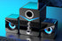Audio Desktop Wired Desktop Laptop Speaker Bluetooth Speakers LED Surround Sound System