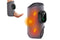 Electric Foot Ankle Massager Joint Pain Relief Heating Vibration Hot Compress - Gray