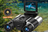 HD Digital Binoculars with 2Inch LCD Screen Video Recording & Night Vision for Bird Watching
