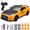 1/24 2.4GHz RC Drift Car 4WD High Speed Remote Control Racing Vehicle Orange for 3 year old+