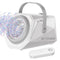 Bubble Machine Automatic Minute Big Bubbles Blower Maker for Outdoor Birthday Parties White