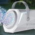 Bubble Machine Automatic Minute Big Bubbles Blower Maker for Outdoor Birthday Parties White