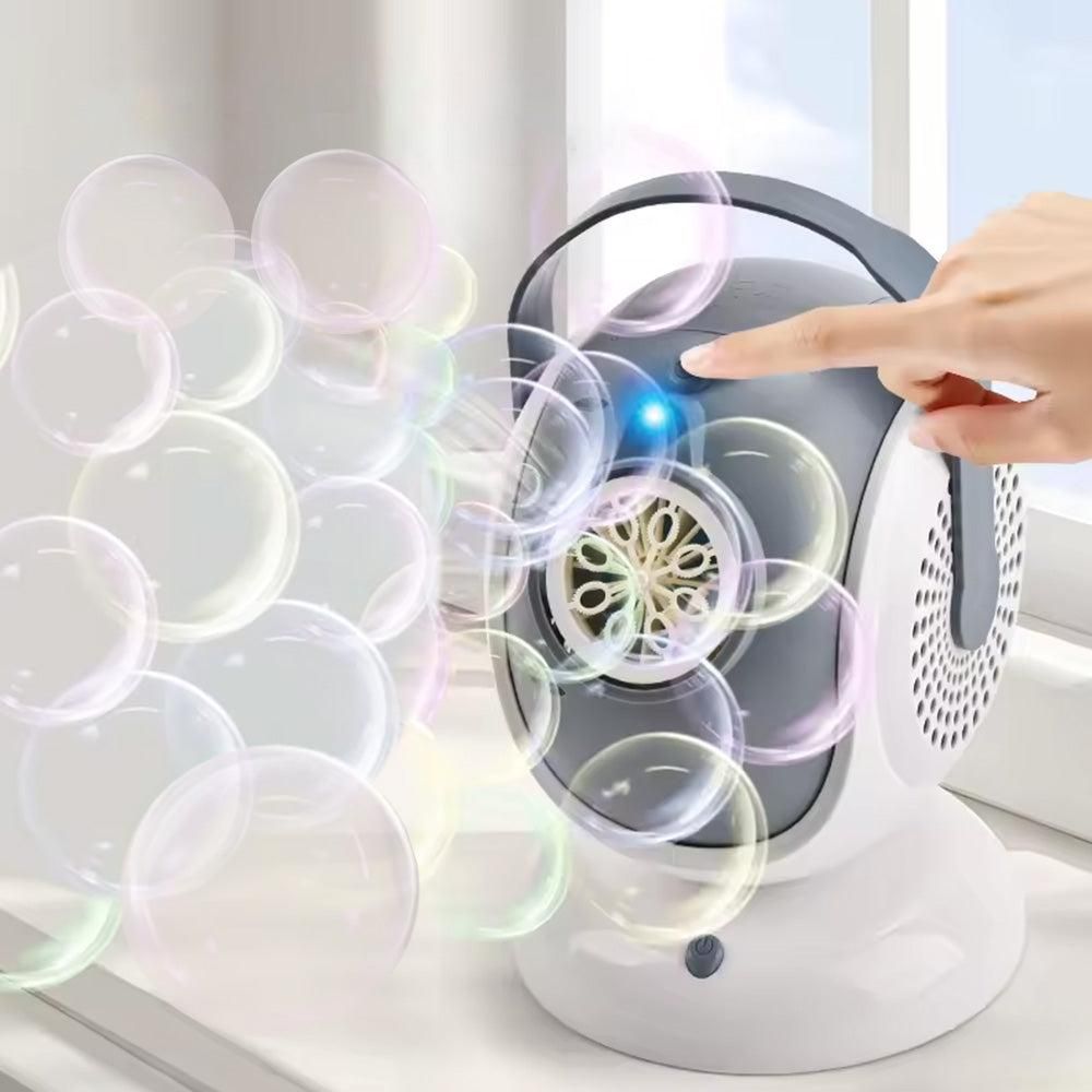 Automatic Bubble Machine Rotating Bubbles Blower Toy