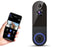 Smart Video Doorbell Camera Wireless Outdoor Doorbell Camera-Black