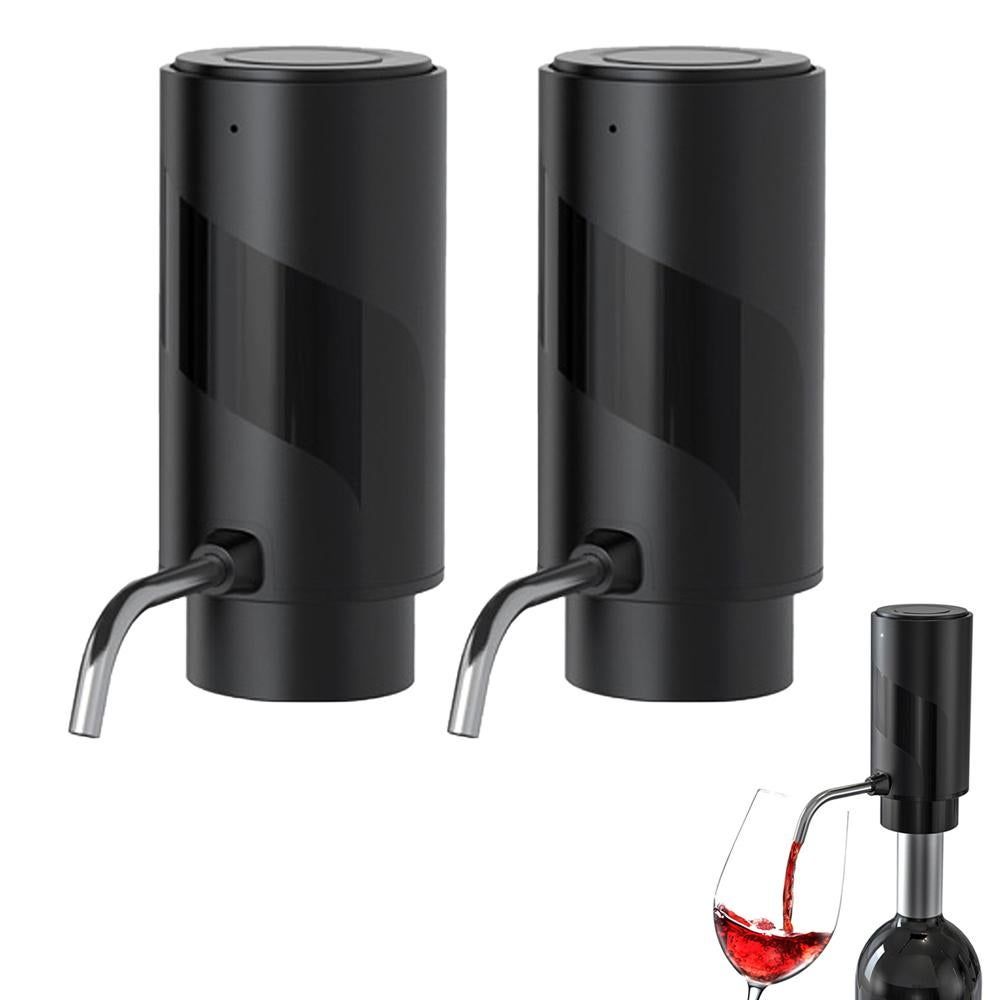2PCS Electric Wine Opener Electric Wine Bottle Aerator for Wine Lovers Home Kitchen Party