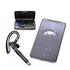 Single Ear Bluetooth Headset Wireless Headphone with Charging Case